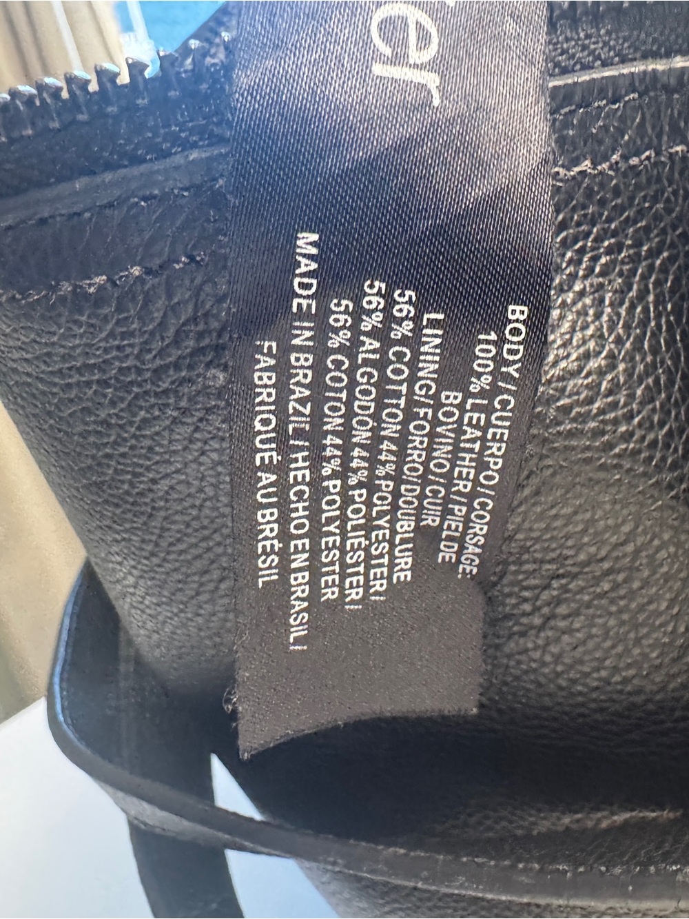 Authentic Botkier Chelsea convertible Hobo Backpack, sleek black pebble leather - Picture 7 of 16